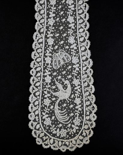 Two large ties, application of England, end...