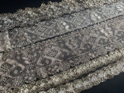 Metal lace borders, bobbins, 2nd half of...