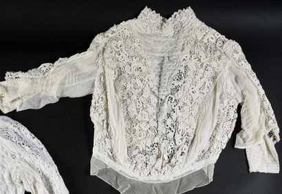 Six lace bodices for women, late 19th century.
In...