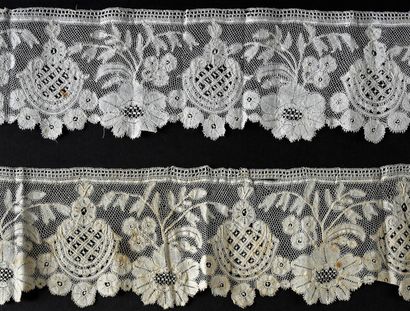 Bobbin lace borders, England ? 2nd half of...