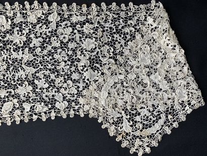 Point de France needlepoint lace, France,...