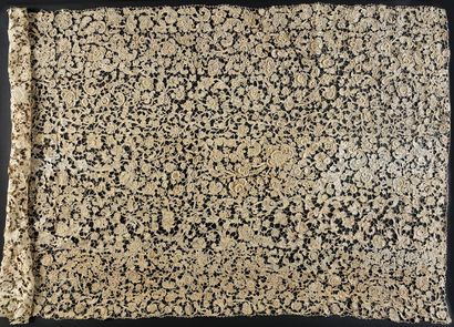 
Large panel, Gros Point de Venise, needlepoint,...