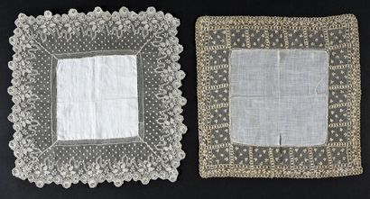 Two handkerchiefs in Alençon, France, 2nd...