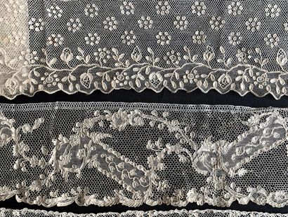 Alençon and Argentan lace, needlework, 18th...