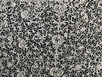 Needle lace, Point de France and Sedan, France,...