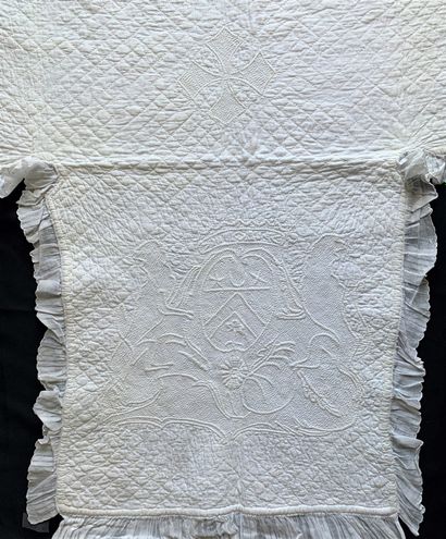 Bed linen (?) in boutis, Languedoc, 2nd half...