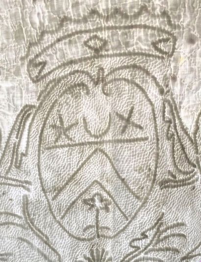 Bed linen (?) in boutis, Languedoc, 2nd half...