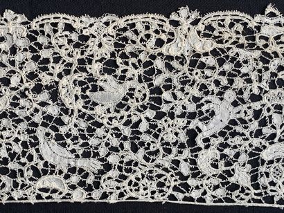 Border with angels, birds and wreaths, Brussels,...