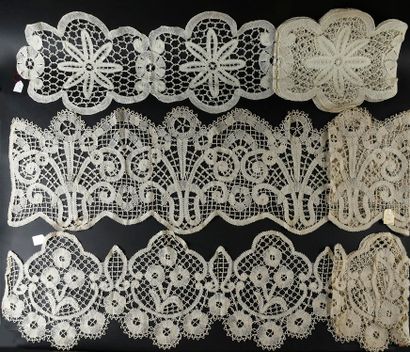 Long borders for furnishing, spindles, Belgium,...