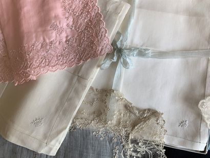 Meeting of handkerchiefs, embroidery and...