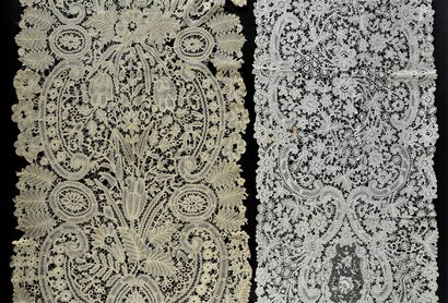 Two Duchesse stoles, Belgium, late 19th/early...