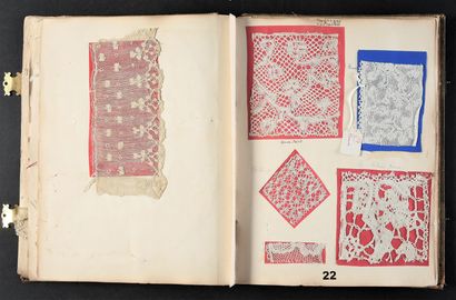 Lace collection, Mrs. Frances L. Childe,...
