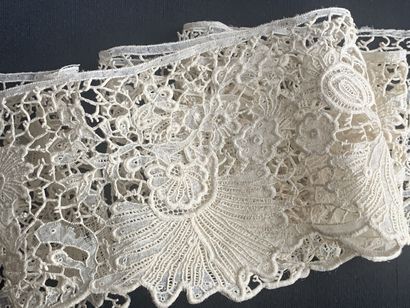 White embroidery metrages, 19th century....