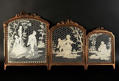 Triptych, Venise à l'aiguille, Belgium, 1st...
