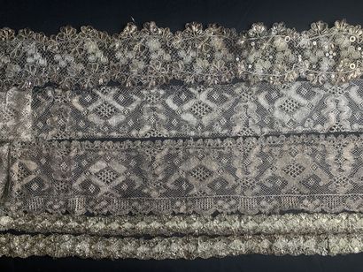Metal lace borders, bobbins, 2nd half of...