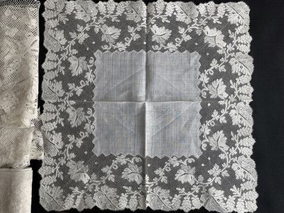 Lace borders, Valenciennes, bobbins, 2nd...