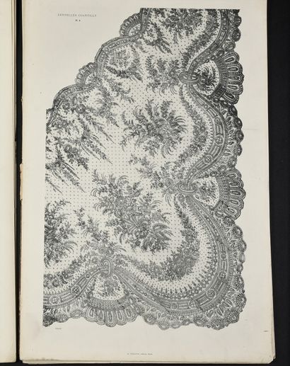 Two portfolios on laces in Plauen, circa...