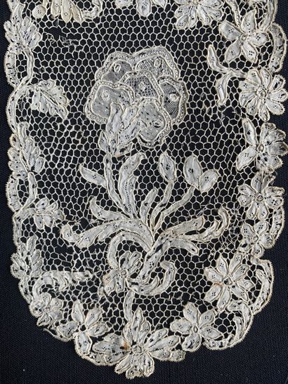 Barbs in Argentan lace, needlework, circa...