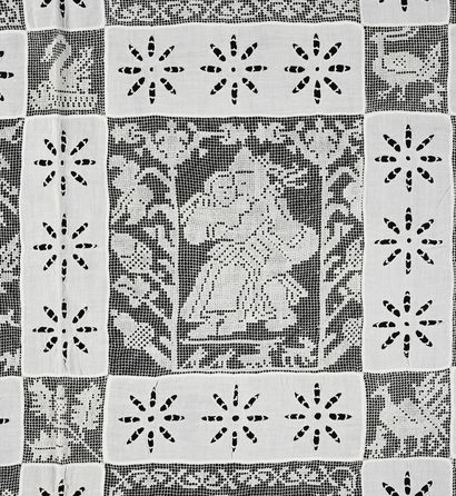 Large animal panel, late 19th century.
A...