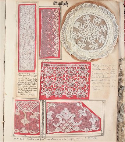 Lace collection, Mrs. Frances L. Childe,...