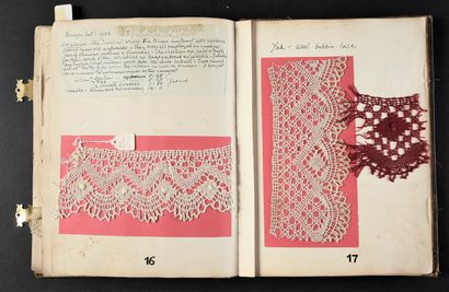 Lace collection, Mrs. Frances L. Childe,...