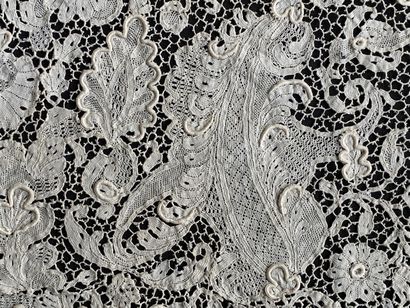 Needle lace, Point de France and Sedan, France,...