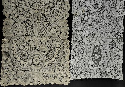 Two Duchesse stoles, Belgium, late 19th/early...