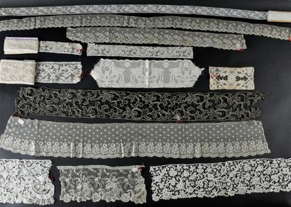 Veil and lace yardage, Belgium, late 19th/early...