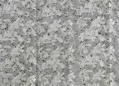 Three bobbin lace borders, Flanders, 1st...