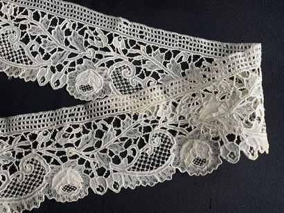 Three needle lace borders, Erzgebirge, 4th...