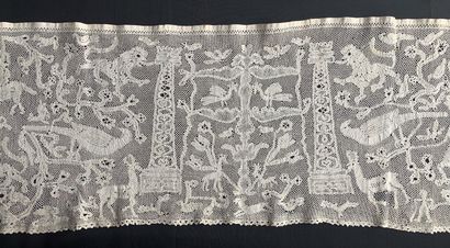Rare border with animals and characters,...