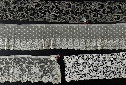 Veil and lace yardage, Belgium, late 19th/early...