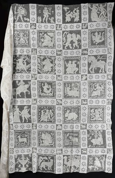 Large animal panel, late 19th century.
A...