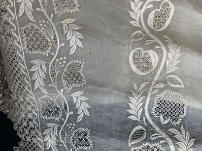 Large pineapple fiber stole, Philippines,...