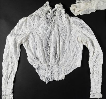 Six lace bodices for women, late 19th century.
In...