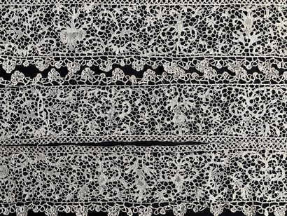 Borders, Point de France, needlepoint, France,...