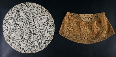 A needle lace centerpiece, Burano, early...