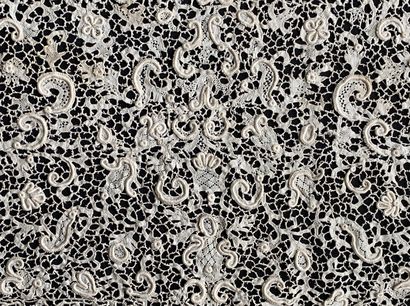 Point de France needlepoint lace, France,...