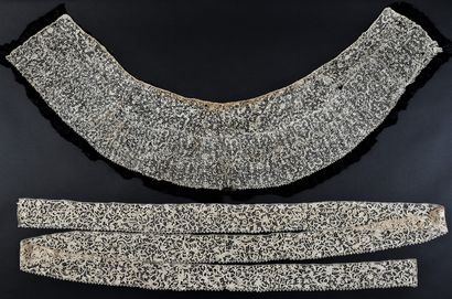 Needlepoint lace, Italy, late 17th century.
A...