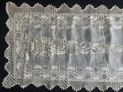 Large pineapple fiber stole, Philippines,...