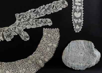 Costume accessories and lace documents, end...