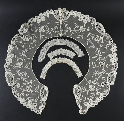 Women's lace costume accessories, Brussels,...
