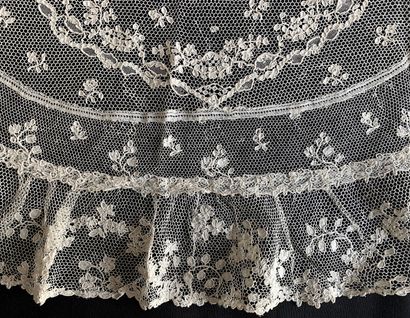 Alençon and Argentan lace, needlework, 18th...