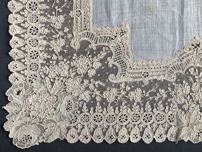 Handkerchief in Alençon, France, 2nd half...
