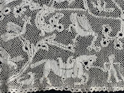 Rare border with animals and characters,...