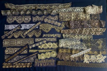 Twenty borders and documents in metallic...