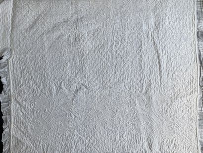 Bed linen (?) in boutis, Languedoc, 2nd half...