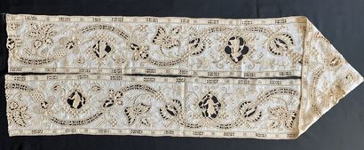 Border with figures, Point coupé and Punto...