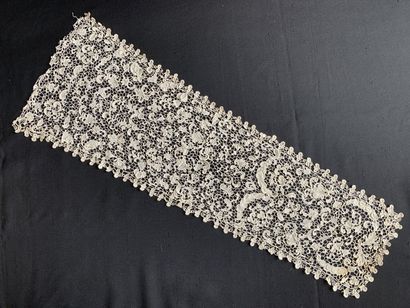 Point de France needlepoint lace, France,...