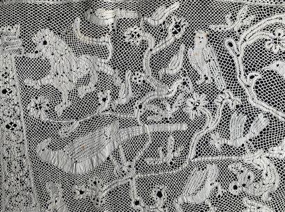 Rare border with animals and characters,...